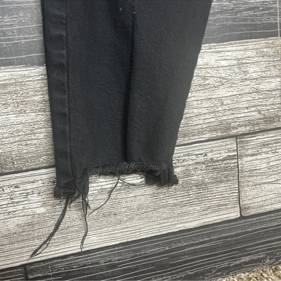 Pistola Womens Jeans Size 24 Black Distressed Skinny Ankle Length Stretch Fit 00 - Picture 3 of 11